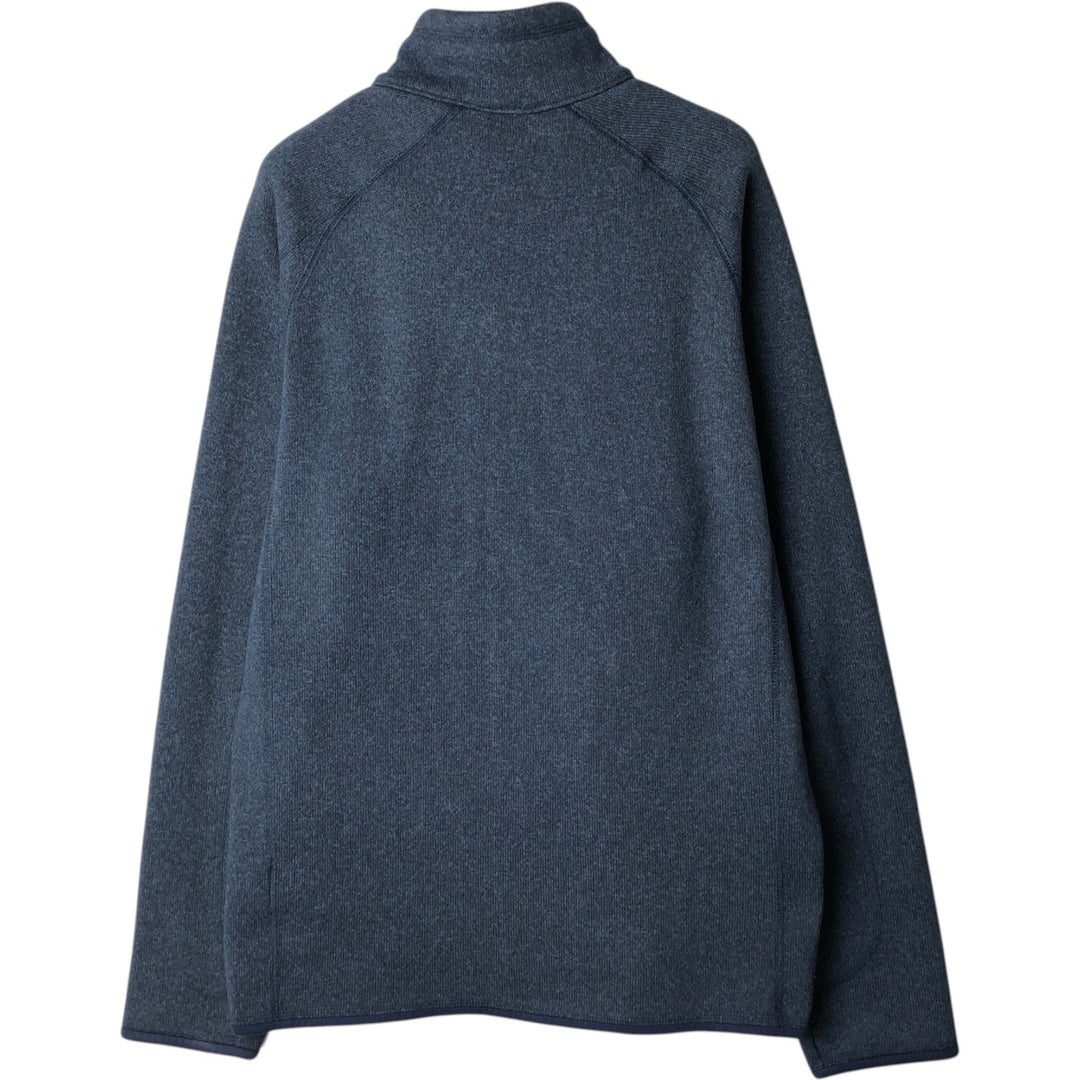 Patagonia Better Sweater Jacket 25527FA18 Fleece Jacket Men's Size L (approx.) polyester navy blue type Vintage Second Hand