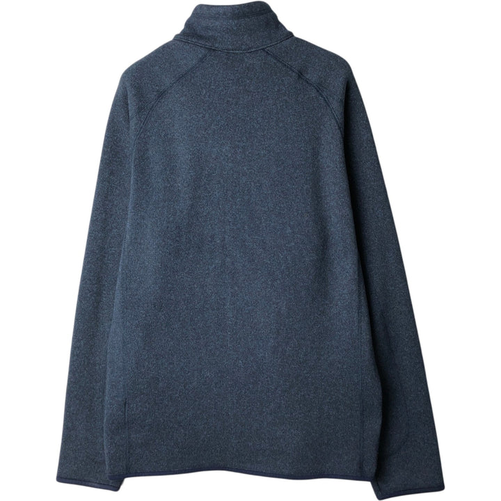 Patagonia Better Sweater Jacket 25527FA18 Fleece Jacket Men's Size L (approx.) polyester navy blue type Vintage Second Hand