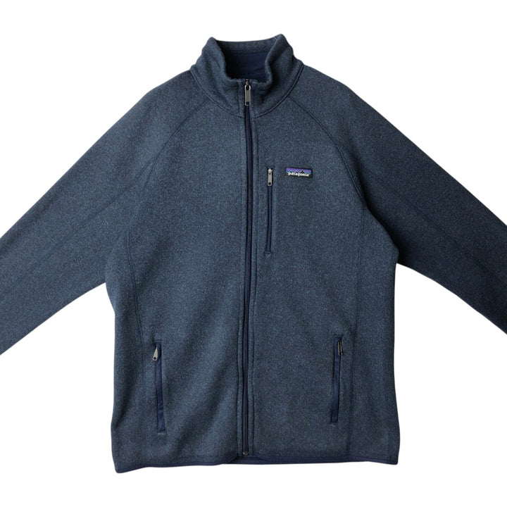 Patagonia Better Sweater Jacket 25527FA18 Fleece Jacket Men's Size L (approx.) polyester navy blue type Vintage Second Hand