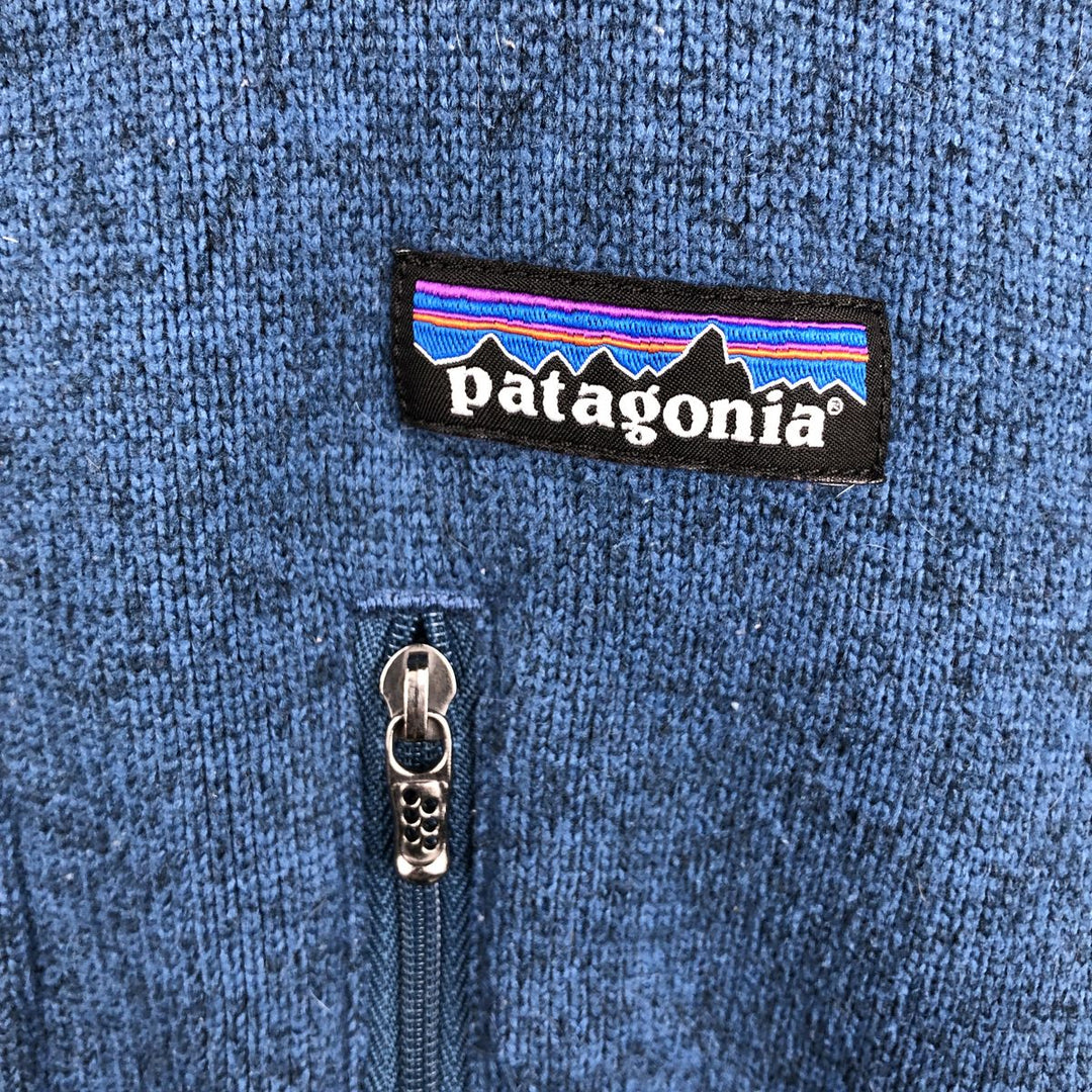 Patagonia Better Sweater 1 polyester Blue type light blue Vintage Second Hand