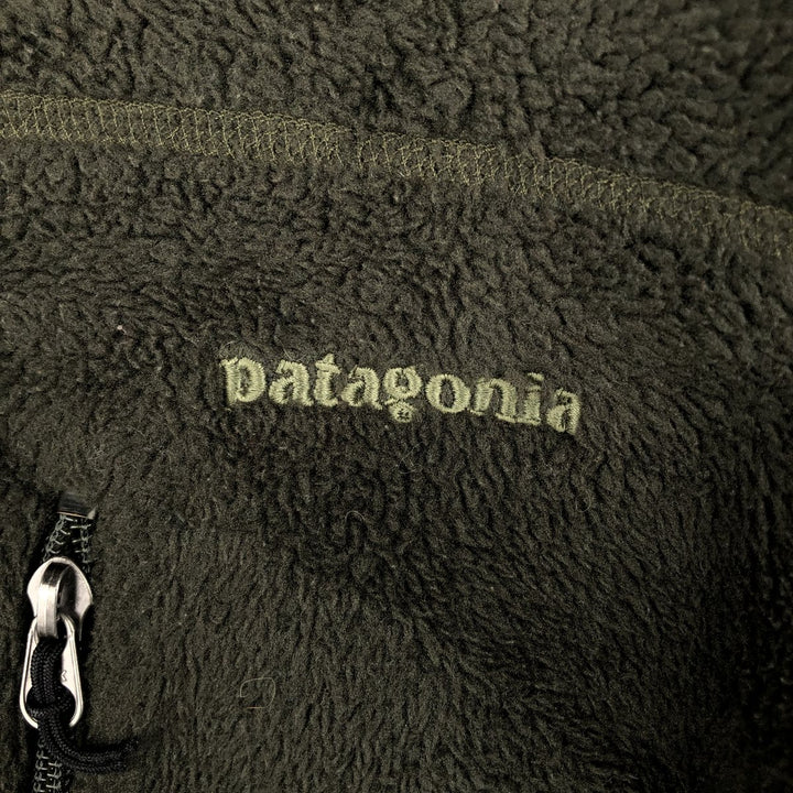 2000'S Patagonia Regulator R4 36100F5 Fleece Jacket, Made in USA, Men's Size L (approx.) polyester Khaki type Vintage Second Hand
