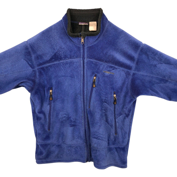 Patagonia Regulator R4 36100FA Fleece Jacket, Made in USA, Men's Size L (approx.) polyester blue type Vintage Second Hand