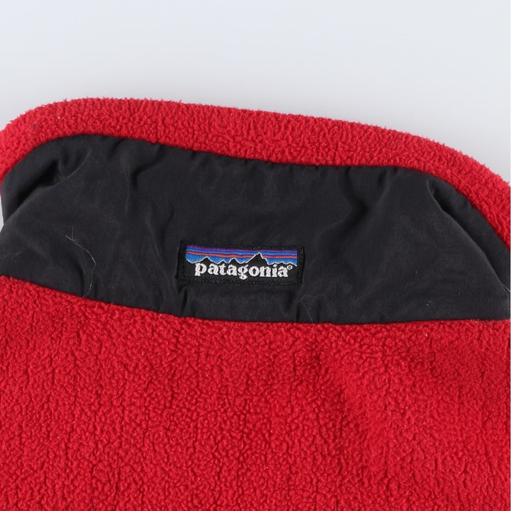 1990'S Patagonia Regulator R3 25300FA99 Fleece Jacket, Made in USA, Men's Size M (Equivalent), Vintage polyester burgundy type Vintage Second Hand