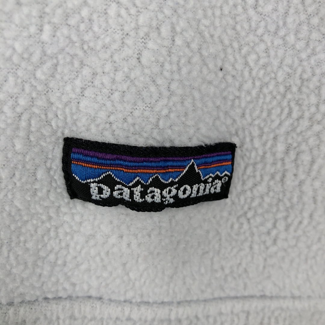 2000'S Patagonia SYNCHILLA 25735FA02 Half-Zip Fleece Pullover, Men's Size L (approx.) polyester gray type Vintage Second Hand