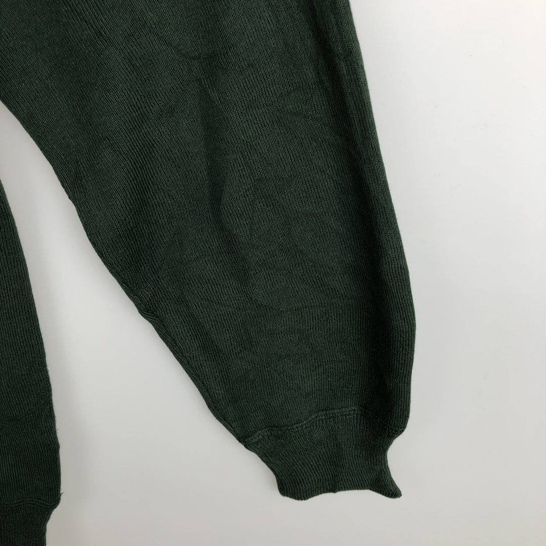 Ralph Lauren POLO by Ralph Lauren Cotton Knit Sweater Men's M Size cotton Green type dark green Vintage Second Hand
