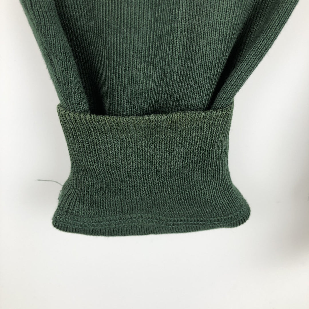 Ralph Lauren POLO by Ralph Lauren Cotton Knit Sweater Men's M Size cotton Green type dark green Vintage Second Hand
