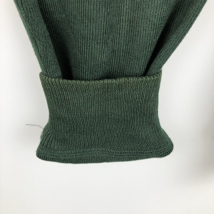 Ralph Lauren POLO by Ralph Lauren Cotton Knit Sweater Men's M Size cotton Green type dark green Vintage Second Hand