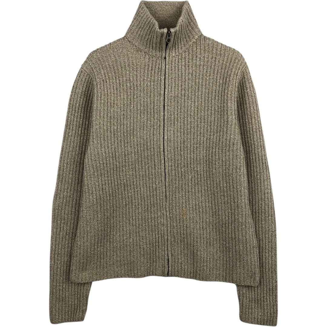 Ralph Lauren POLO by Ralph Lauren Driver's Knit Sweater, Men's Size M cotton Beige type Vintage Second Hand