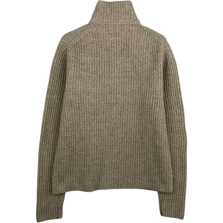 Ralph Lauren POLO by Ralph Lauren Driver's Knit Sweater, Men's Size M cotton Beige type Vintage Second Hand