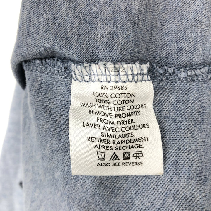Pendleton Long-Sleeve T-Shirt (Men's Size M) cotton Blue type light blue Vintage Second Hand