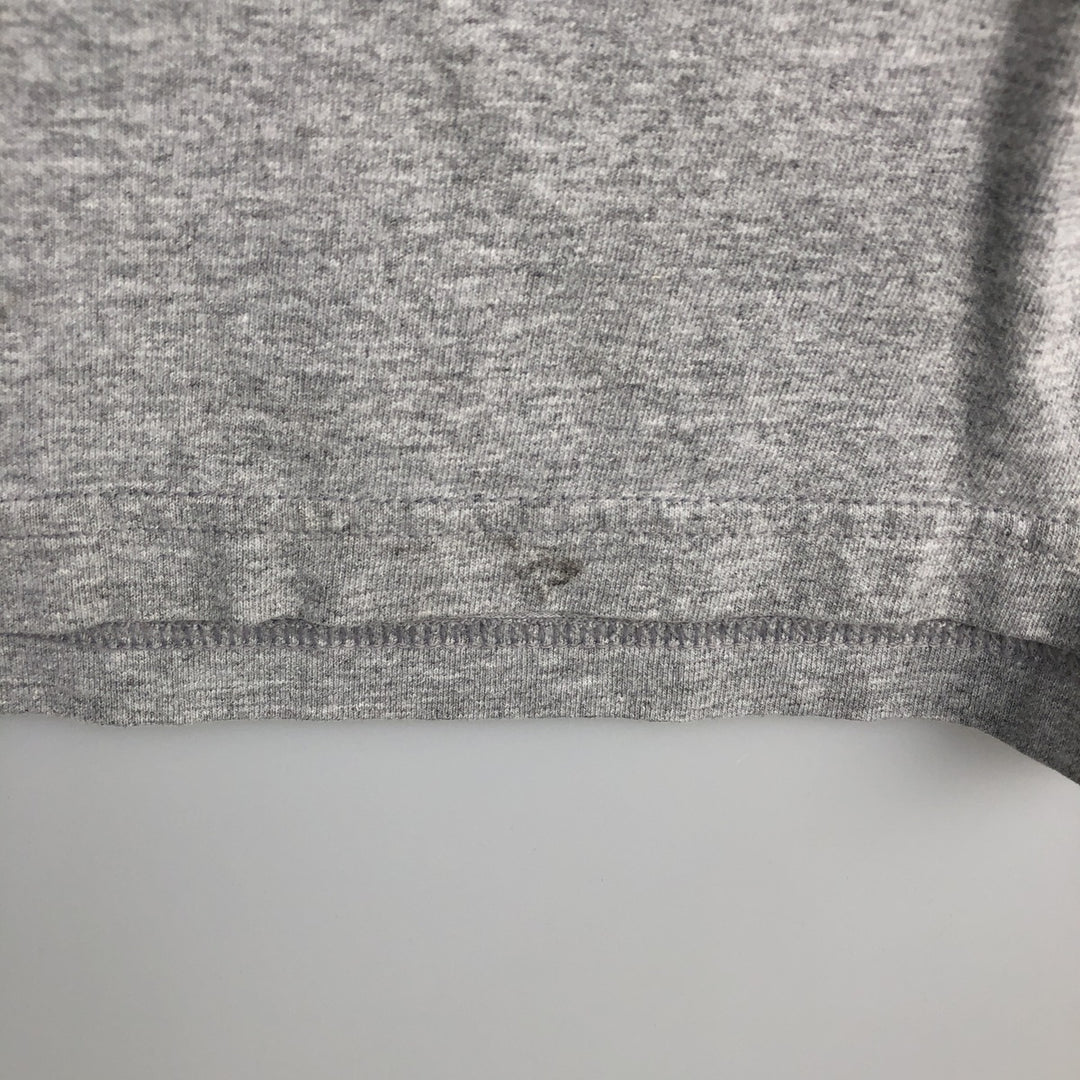 CROWN PRINCE MINNESOTA University of Minnesota College Long-Sleeve T-Shirt (Men's Size L) cotton gray type Vintage Second Hand