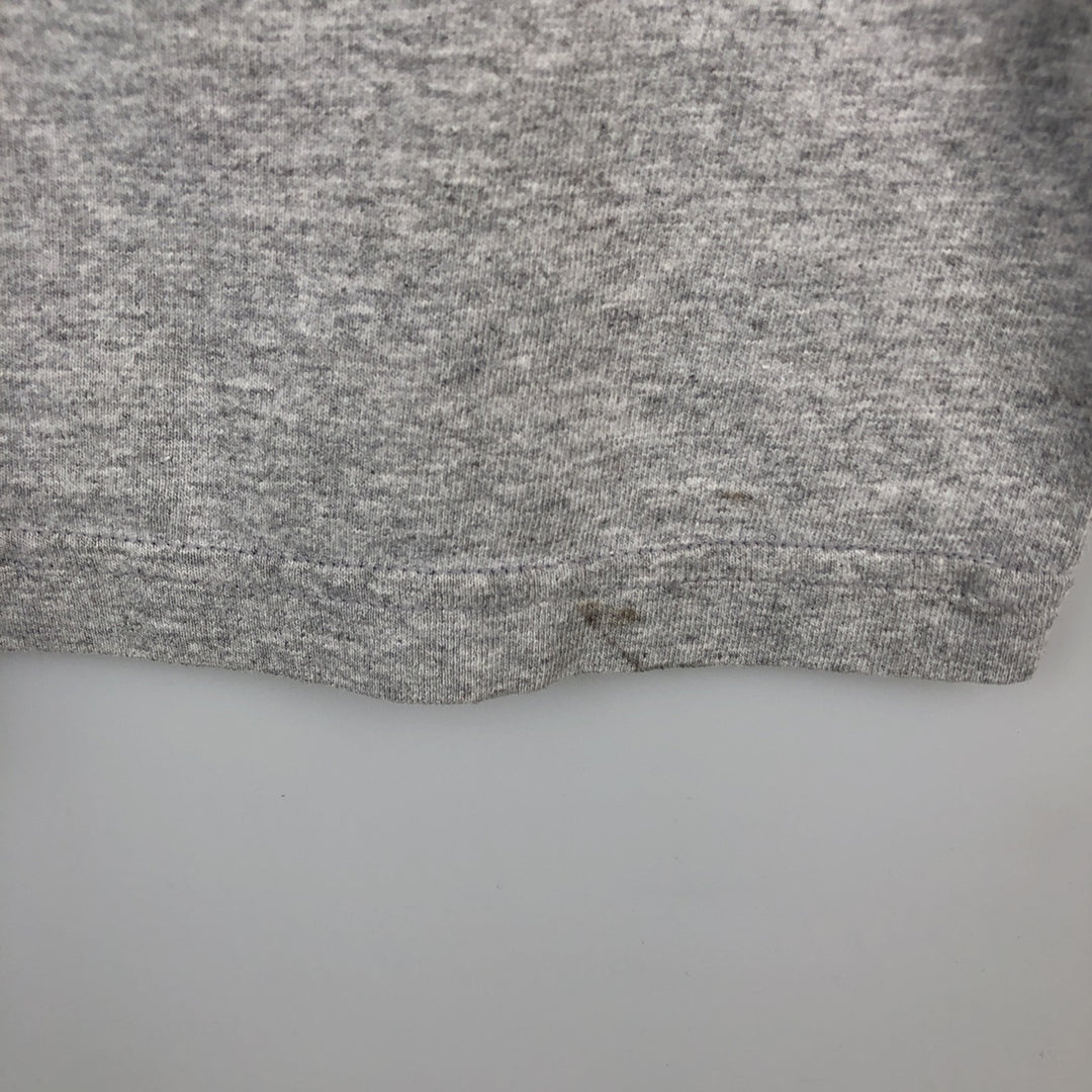 CROWN PRINCE MINNESOTA University of Minnesota College Long-Sleeve T-Shirt (Men's Size L) cotton gray type Vintage Second Hand