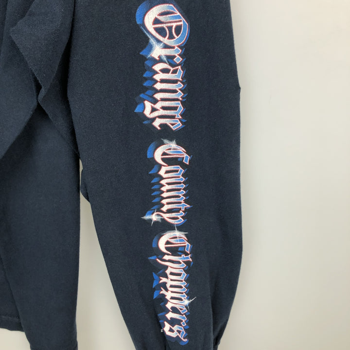 ORANGE COUNTY CHOPPERS Print Long-Sleeve T-Shirt (Men's XXL equivalent) cotton black type Vintage Second Hand