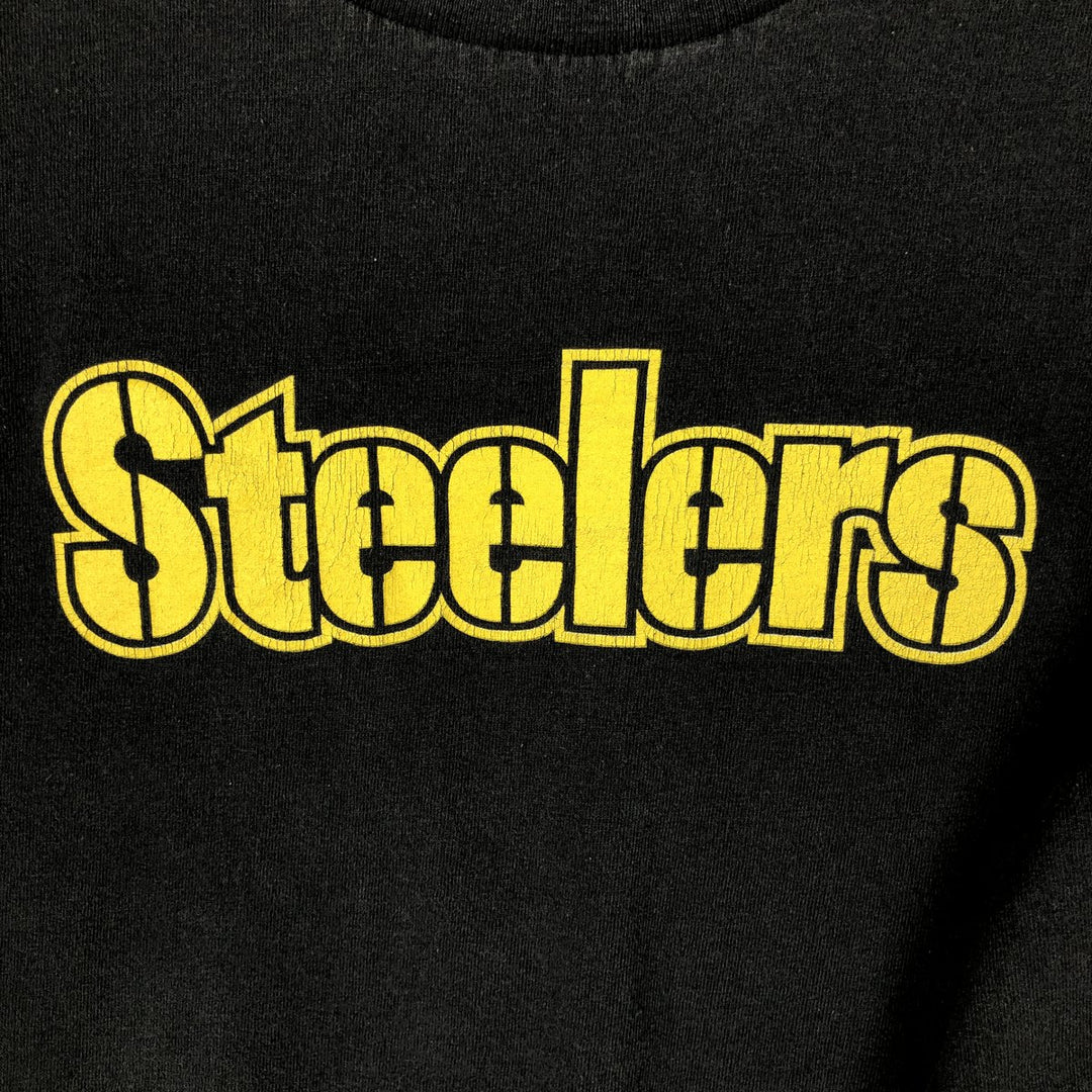 NFL PITTSBURGH STEELERS Pittsburgh Steelers Long Sleeve T-Shirt, Men's XL unclear black type Vintage Second Hand