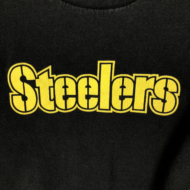 NFL PITTSBURGH STEELERS Pittsburgh Steelers Long Sleeve T-Shirt, Men's XL unclear black type Vintage Second Hand