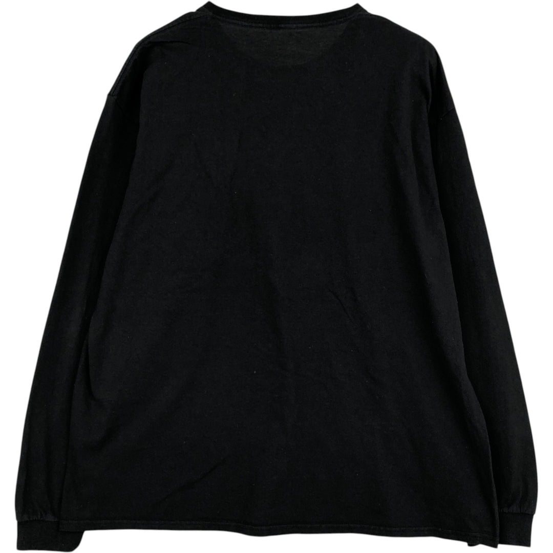 JoJo's Bizarre Adventure Jolyne Cujoh Anime Character Print Long-Sleeve T-Shirt (Men's XL equivalent) cotton black type Vintage Second Hand
