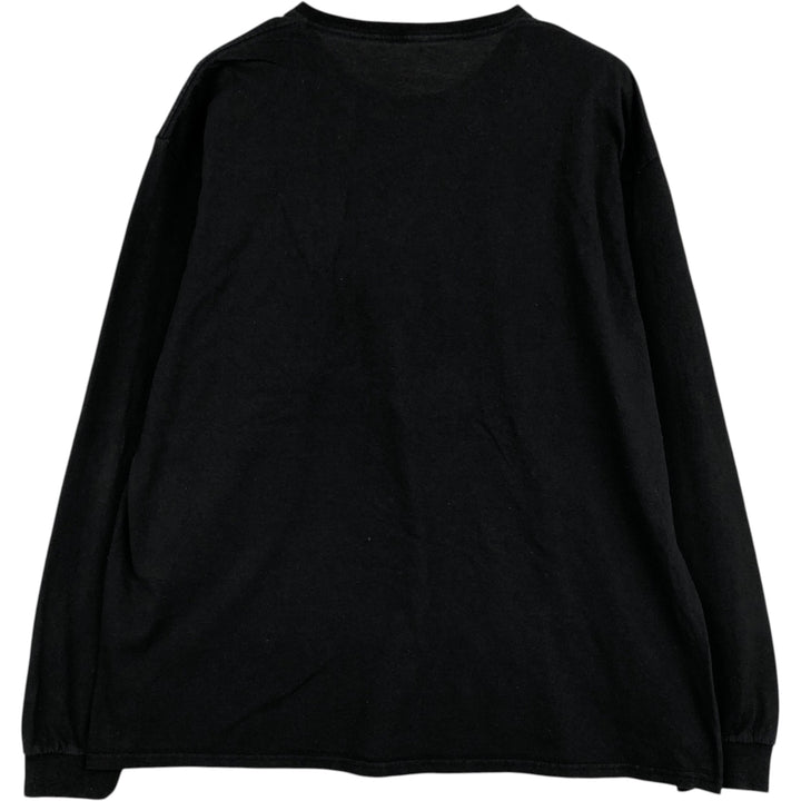 JoJo's Bizarre Adventure Jolyne Cujoh Anime Character Print Long-Sleeve T-Shirt (Men's XL equivalent) cotton black type Vintage Second Hand