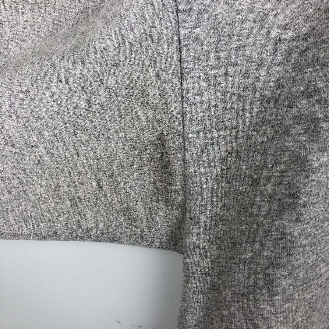90'S Jansport College Long-Sleeve T-Shirt, Made in USA, Men's XL equivalent. cotton gray type Vintage Second Hand
