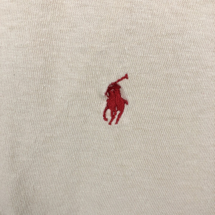 Ralph Lauren POLO by Ralph Lauren long-sleeved T-shirt, men's size L cotton Beige type Vintage Second Hand