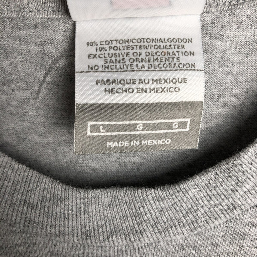 2000'S Nike Team Long Sleeve T-Shirt, Men's Size L cotton gray type Vintage Second Hand
