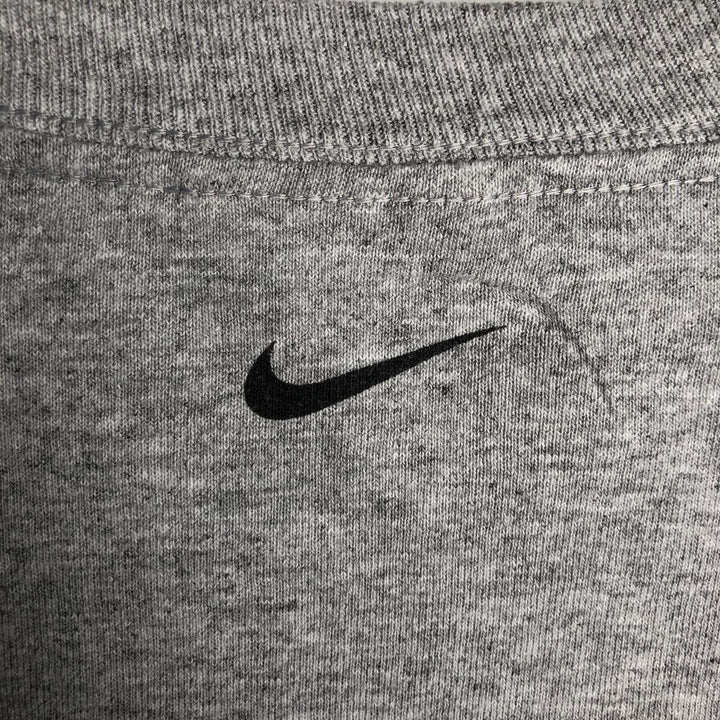 2000'S Nike Team Long Sleeve T-Shirt, Men's Size L cotton gray type Vintage Second Hand