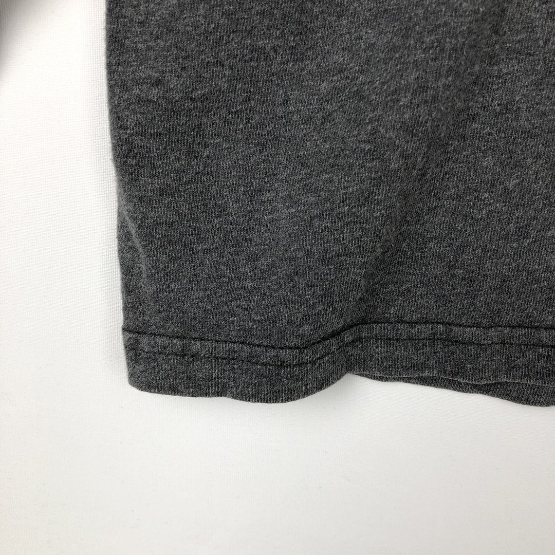 2000'S Reebok Long-Sleeve T-Shirt (Men's Size L) cotton gray type Vintage Second Hand