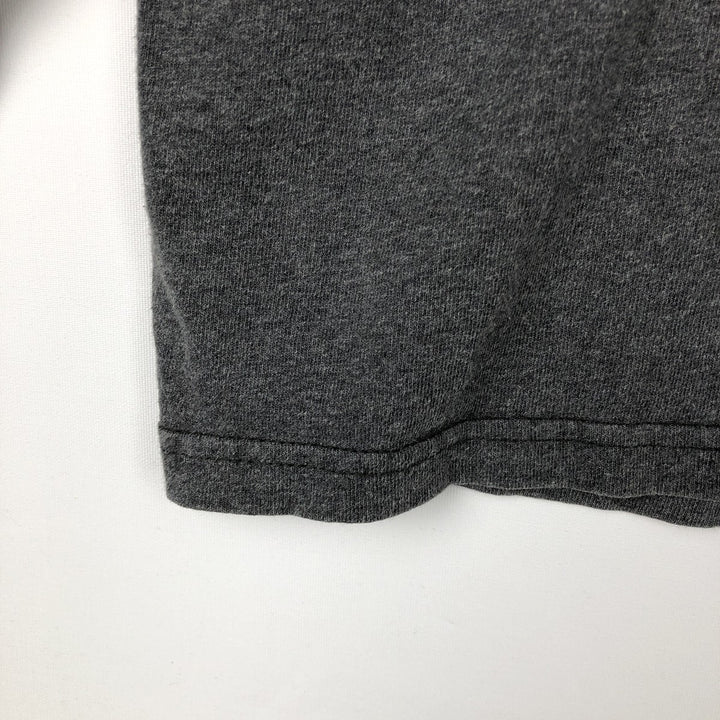 2000'S Reebok Long-Sleeve T-Shirt (Men's Size L) cotton gray type Vintage Second Hand