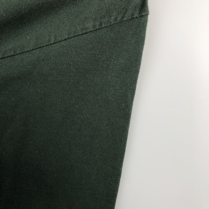 Champion Authentic Athletic Apparel Notre Dame University College Long-Sleeve T-Shirt (Men's Size L) - 2000s cotton Green type dark green Vintage Second Hand