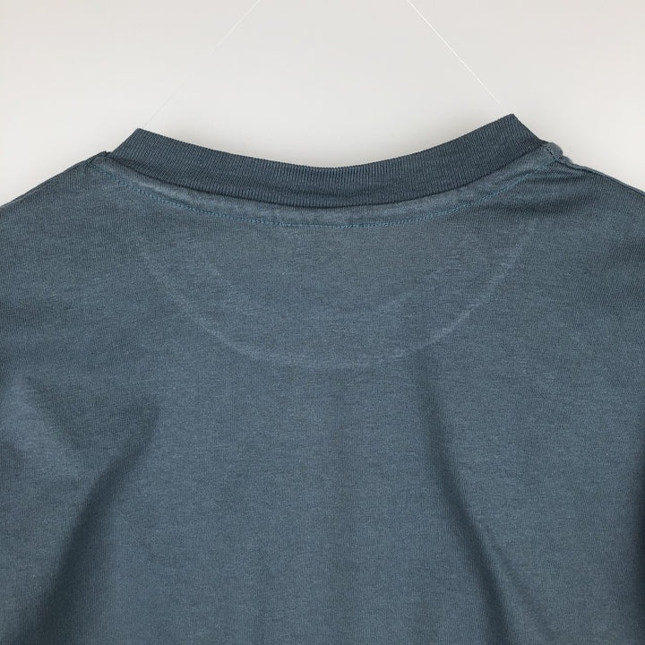 EZ GEAR Long-Sleeve T-Shirt, Made in USA, Men's XL Equivalent cotton Khaki type Vintage Second Hand