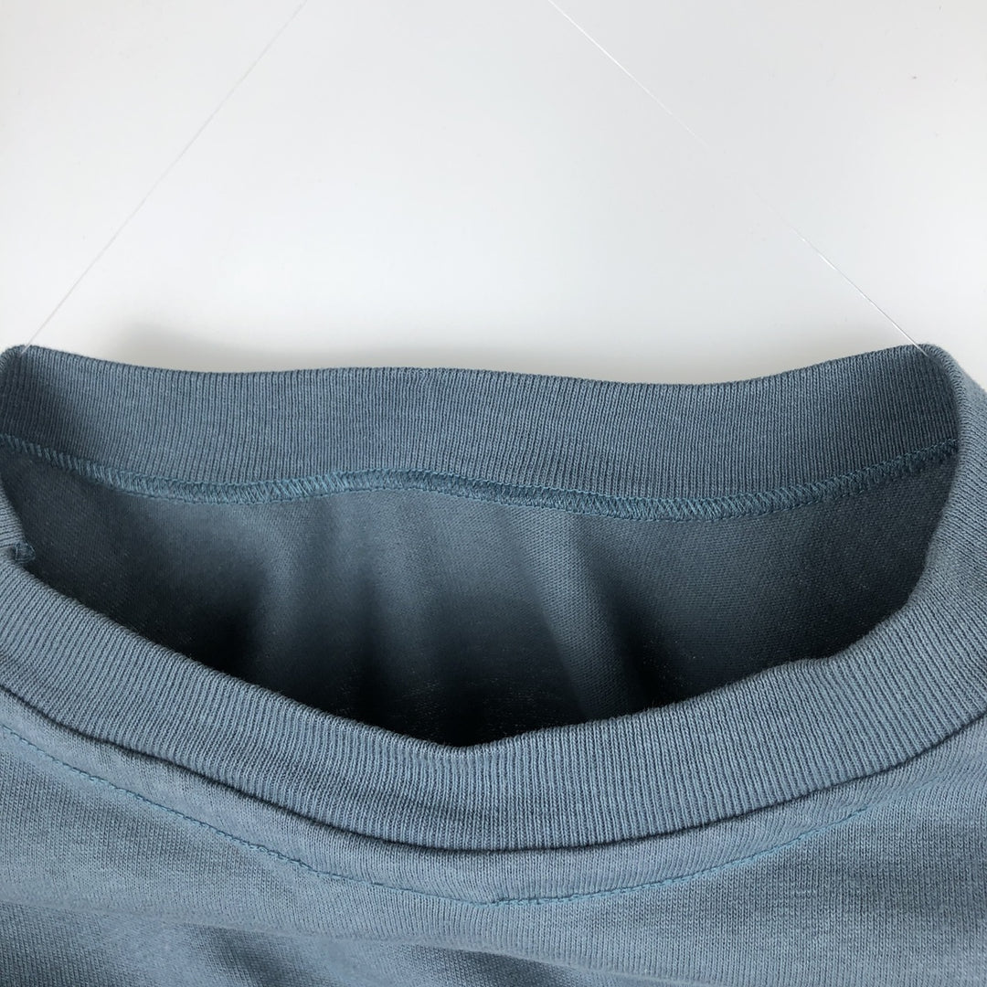 EZ GEAR Long-Sleeve T-Shirt, Made in USA, Men's XL Equivalent cotton Khaki type Vintage Second Hand