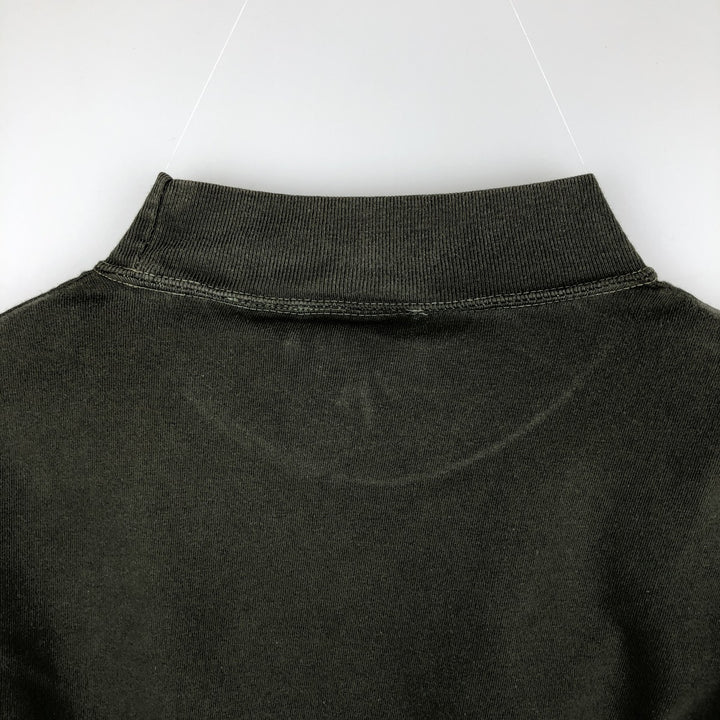 90'S Dockers Levi's High Neck Long-Sleeve T-Shirt, Men's Size XL (Equivalent), Vintage cotton Khaki type Vintage Second Hand