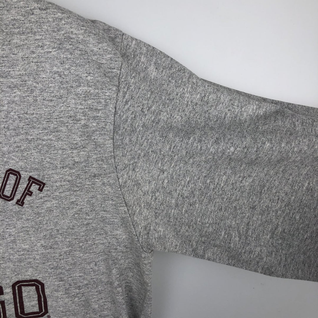2000'S Champion Authentic Athletic Apparel College Long-Sleeve T-Shirt (Men's Size L) cotton black type Vintage Second Hand