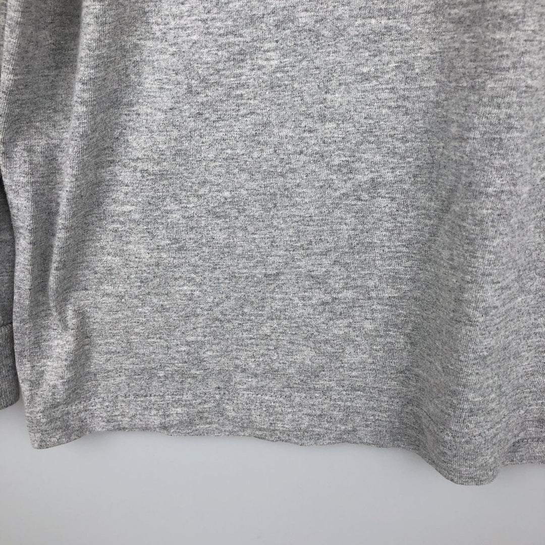 2000'S Champion Authentic Athletic Apparel College Long-Sleeve T-Shirt (Men's Size L) cotton black type Vintage Second Hand