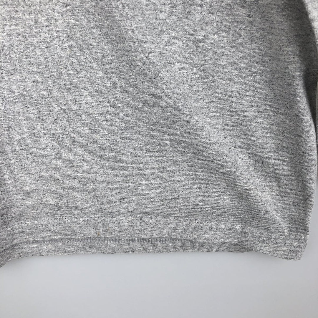 2000'S Champion Authentic Athletic Apparel College Long-Sleeve T-Shirt (Men's Size L) cotton black type Vintage Second Hand
