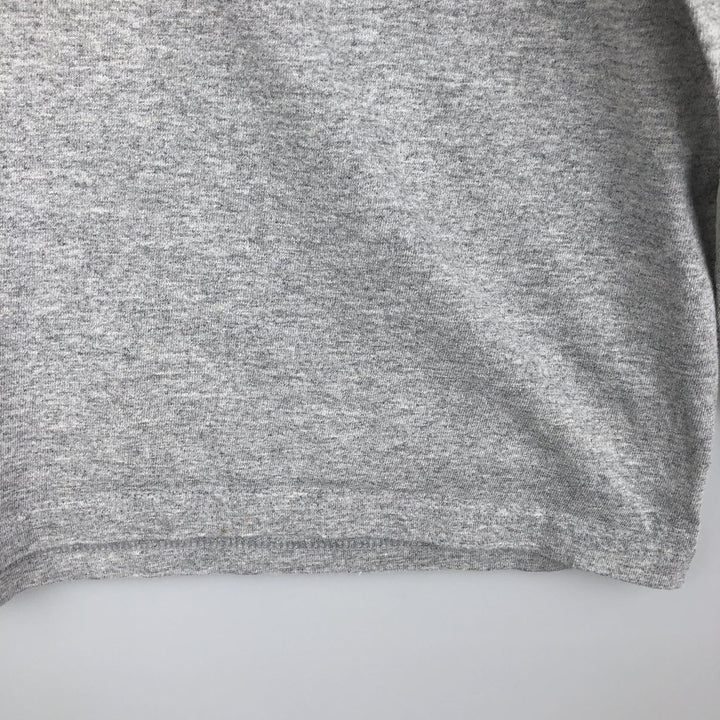 2000'S Champion Authentic Athletic Apparel College Long-Sleeve T-Shirt (Men's Size L) cotton black type Vintage Second Hand