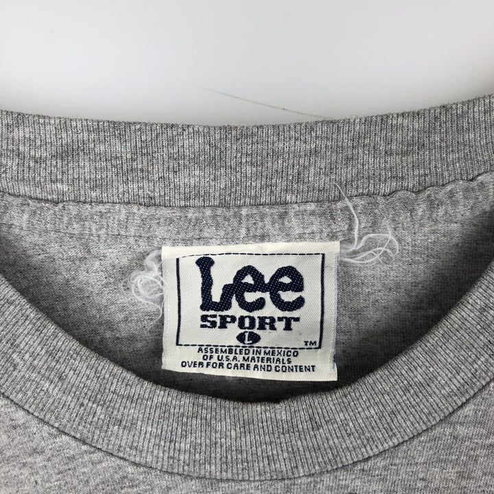 2000'S Lee MLB St. Louis Cardinals Long-Sleeve T-Shirt (Men's Size L) unclear gray type Vintage Second Hand