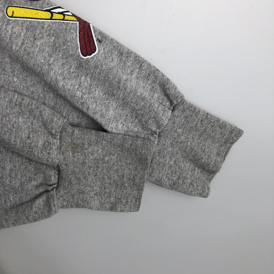 2000'S Lee MLB St. Louis Cardinals Long-Sleeve T-Shirt (Men's Size L) unclear gray type Vintage Second Hand