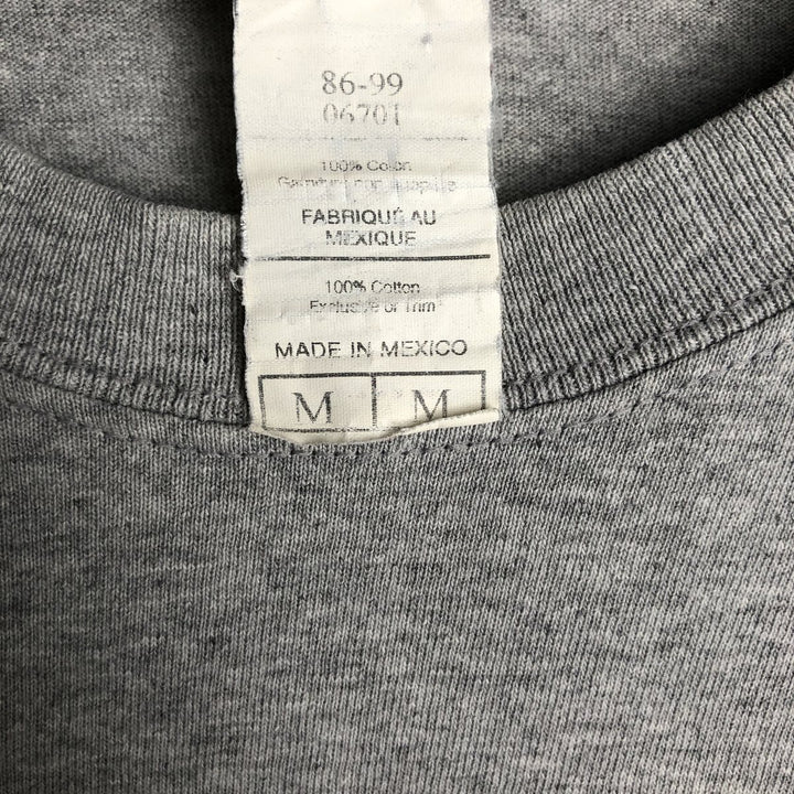Champion AUTHENTIC ATHLETIC APPAREL Long-Sleeve T-Shirt (Men's Size M) - 2000s cotton gray type Vintage Second Hand