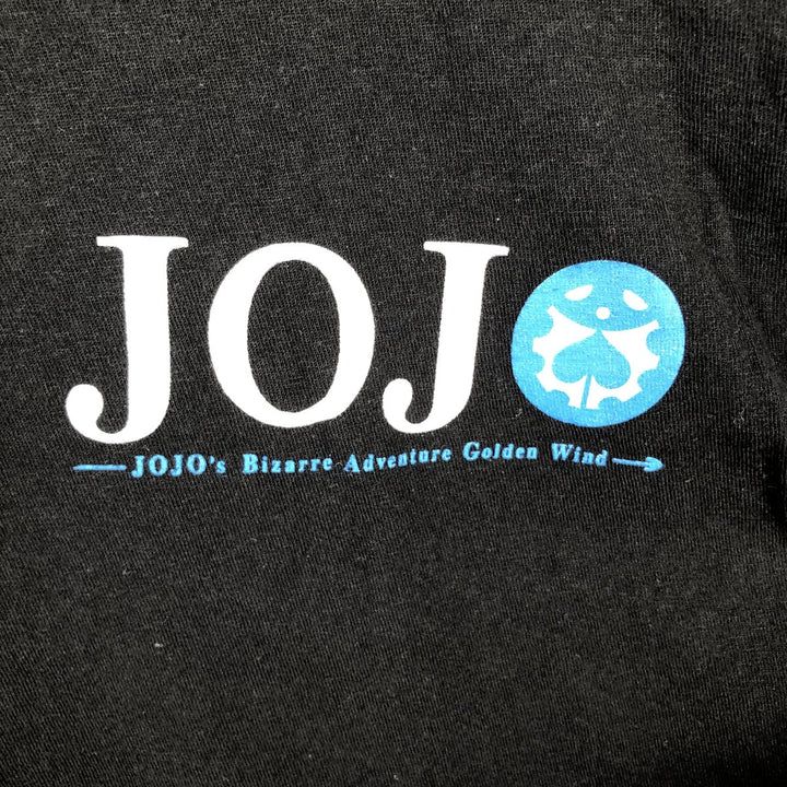 JOJO JoJo's Bizarre Adventure Long-Sleeve T-Shirt (Men's Size M) cotton black type Vintage Second Hand