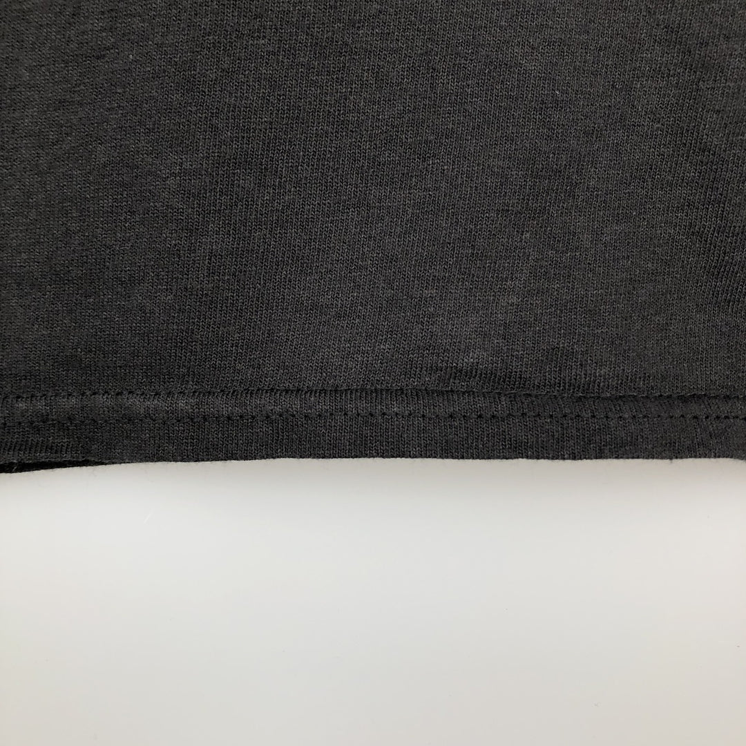 THE BEATLES Long-Sleeve T-Shirt (Men's Size L) cotton black type Vintage Second Hand