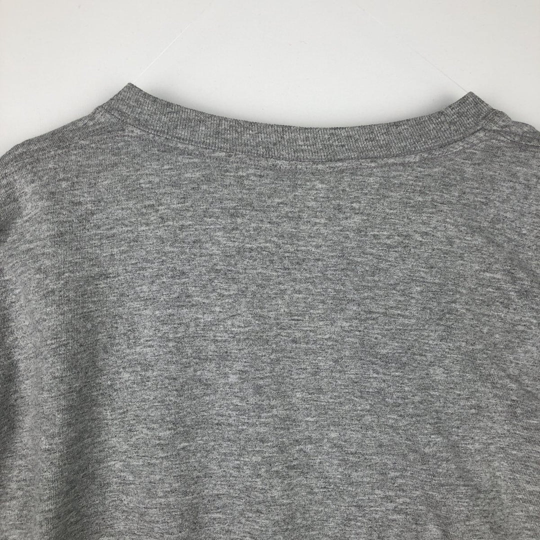 90s-00'S Reebok Long-Sleeve T-Shirt, Men's XXL equivalent, Vintage cotton gray type Vintage Second Hand