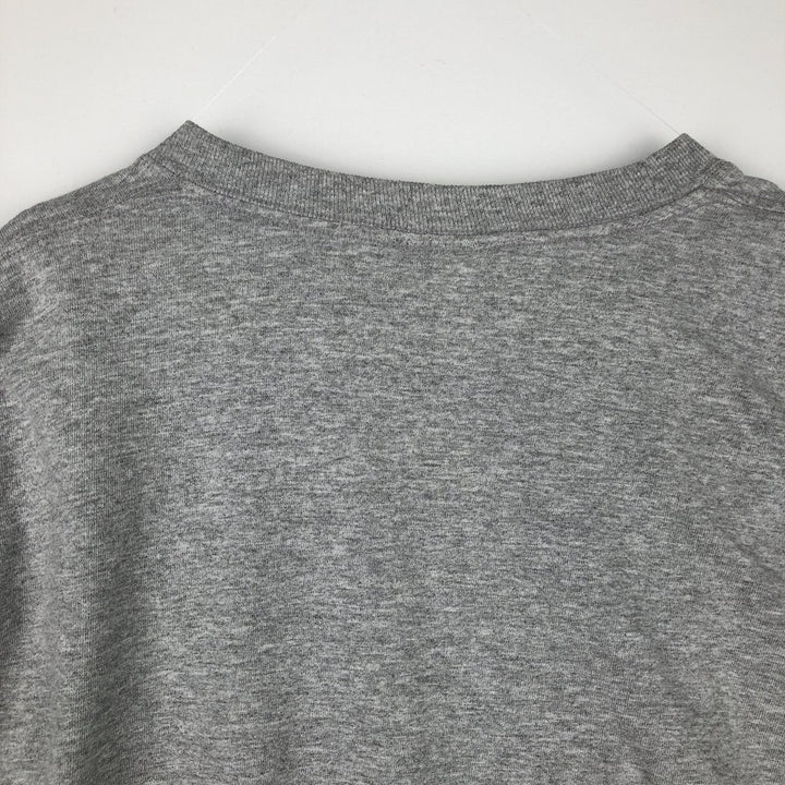 90s-00'S Reebok Long-Sleeve T-Shirt, Men's XXL equivalent, Vintage cotton gray type Vintage Second Hand