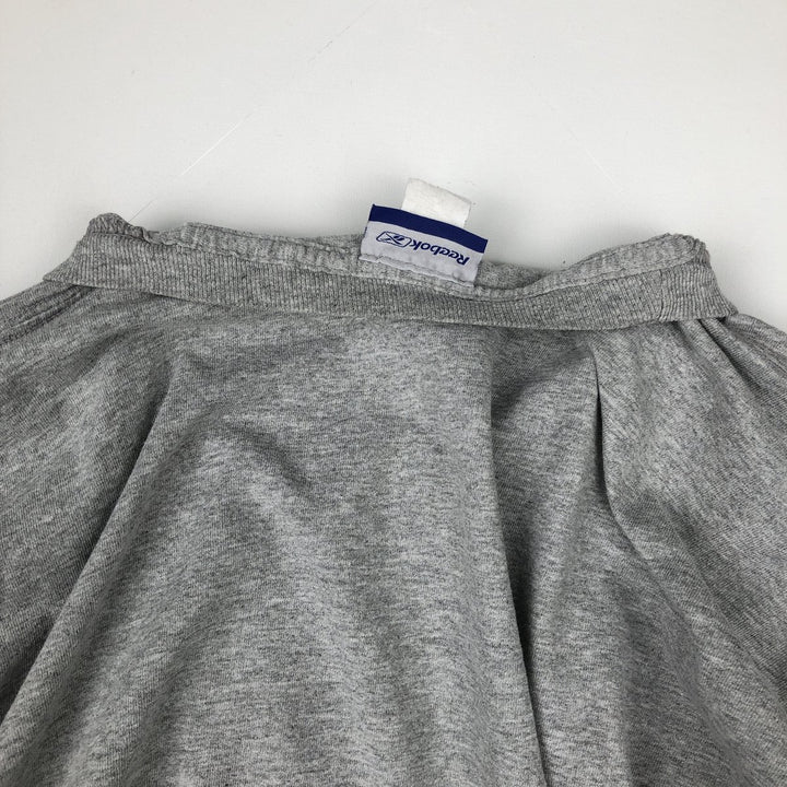 90s-00'S Reebok Long-Sleeve T-Shirt, Men's XXL equivalent, Vintage cotton gray type Vintage Second Hand