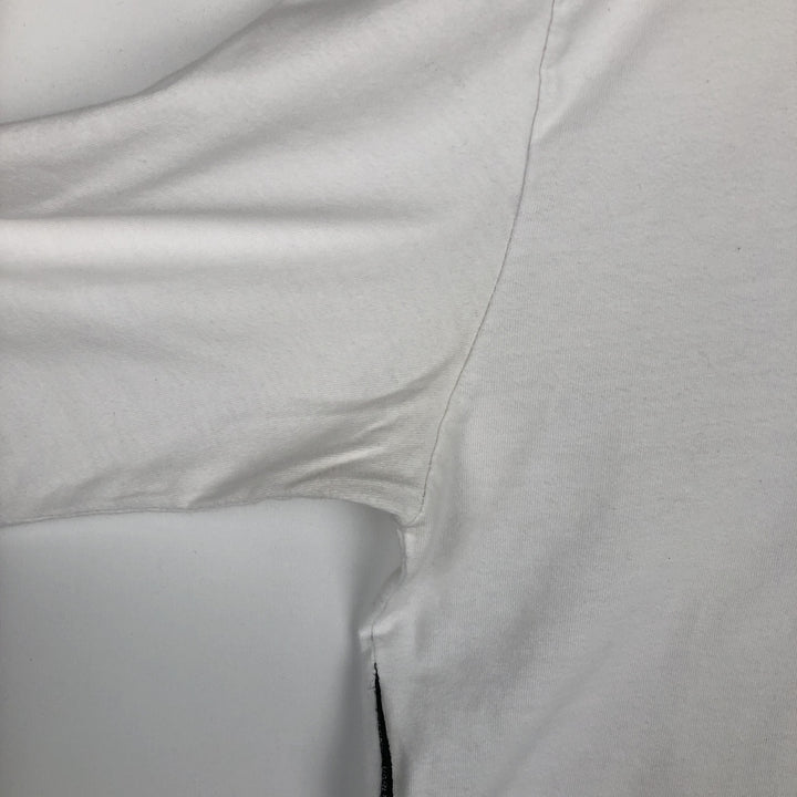 2000'S Harley-Davidson Motorcycle V-Neck Long-Sleeve T-Shirt (Men's XL equivalent) cotton white type Vintage Second Hand