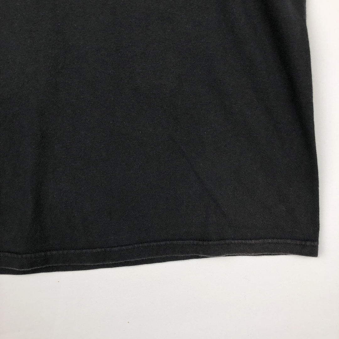 Harley-Davidson Skull Pattern Long T-shirt, Men's XL size cotton black type Vintage Second Hand