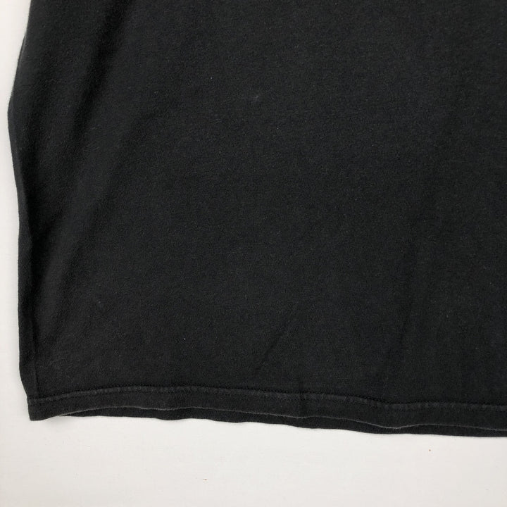 Harley-Davidson Skull Pattern Long T-shirt, Men's XL size cotton black type Vintage Second Hand