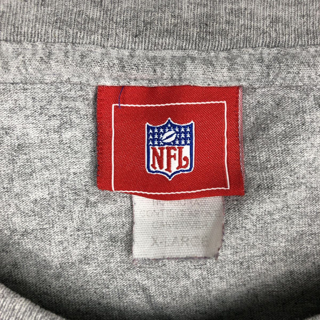 HEAT-LOK NFL LAS VEGAS RAIDERS Long-Sleeve T-Shirt (Men's XL equivalent) cotton gray type Vintage Second Hand