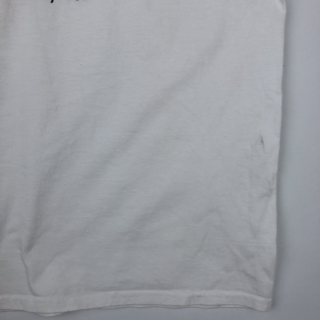 Big size Harley-Davidson long T-shirt, men's XXXL equivalent cotton white type Vintage Second Hand