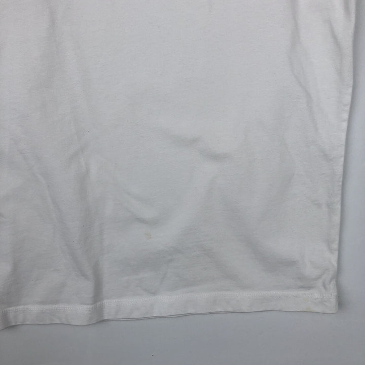 Harley-Davidson Skull Pattern Long-Sleeve T-Shirt (Men's XL equivalent) unclear white type Vintage Second Hand