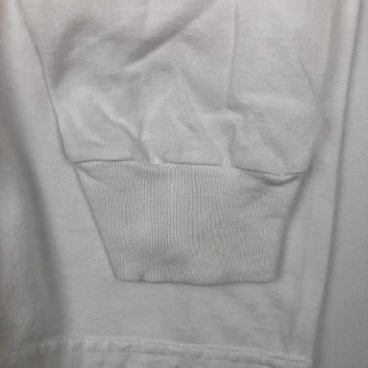90'S Harley-Davidson Motorcycle Long-Sleeve T-Shirt, Made in USA, Men's XL (approx.), Vintage cotton white type Vintage Second Hand